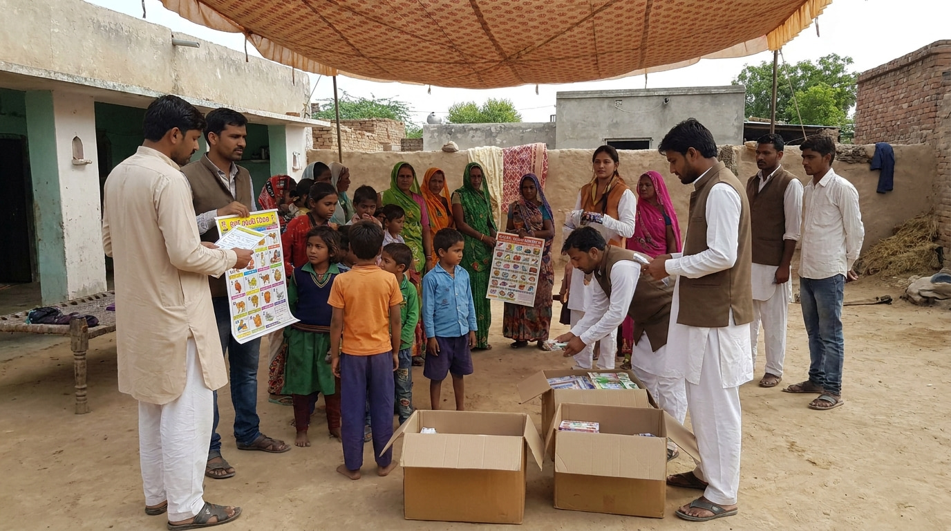 Community Health Camp Benefits Hundreds of Local Residents